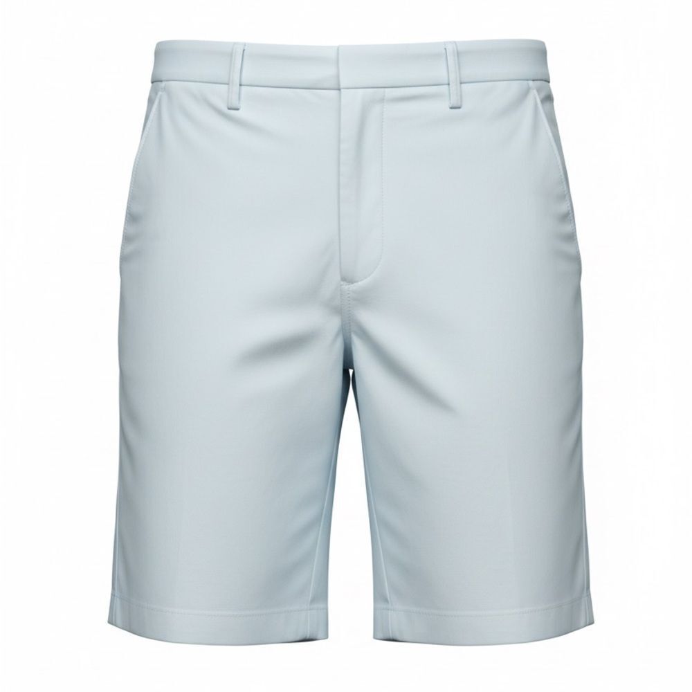 PETER MILLAR MENS GOLF SHORTS SIZE 36 LT BLUE AND WHITE STRIPES